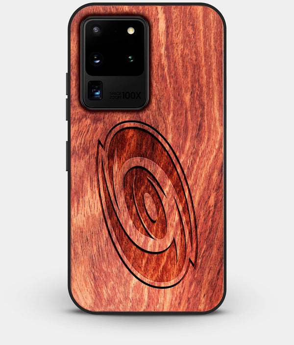 Best Custom Engraved Wood Carolina Hurricanes Galaxy S20 Ultra Case - Engraved In Nature