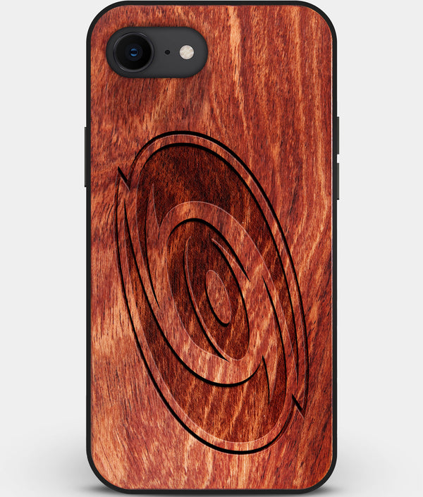 Best Custom Engraved Wood Carolina Hurricanes iPhone SE Case - Engraved In Nature