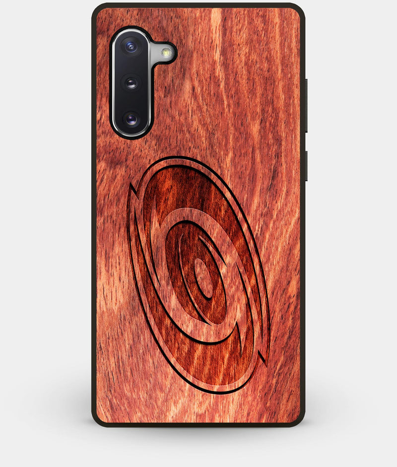 Best Custom Engraved Wood Carolina Hurricanes Note 10 Case - Engraved In Nature