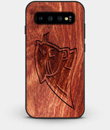 Best Custom Engraved Wood Carolina Panthers Galaxy S10 Plus Case - Engraved In Nature