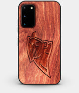 Best Wood Carolina Panthers Galaxy S20 FE Case - Custom Engraved Cover - Engraved In Nature