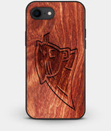 Best Custom Engraved Wood Carolina Panthers iPhone 8 Case - Engraved In Nature