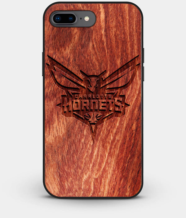 Best Custom Engraved Wood Charlotte Hornets iPhone 7 Plus Case - Engraved In Nature