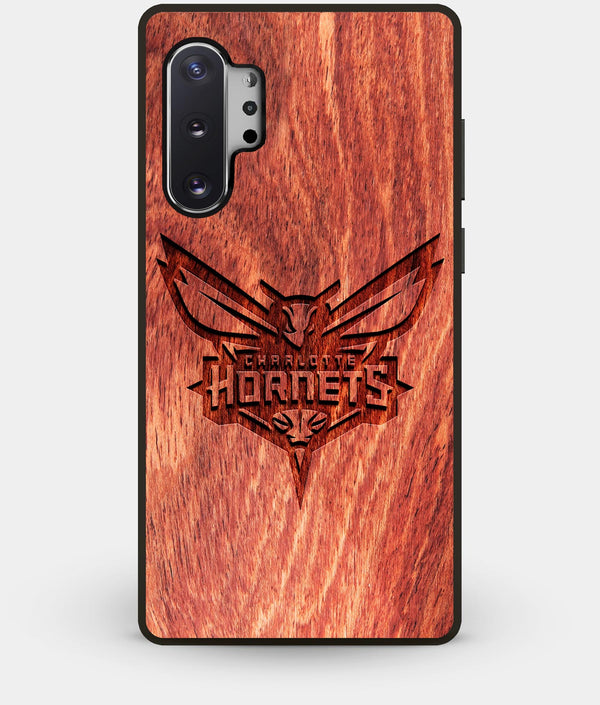 Best Custom Engraved Wood Charlotte Hornets Note 10 Plus Case - Engraved In Nature