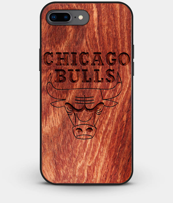Best Custom Engraved Wood Chicago Bulls iPhone 7 Plus Case - Engraved In Nature