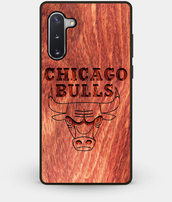 Best Custom Engraved Wood Chicago Bulls Note 10 Case - Engraved In Nature