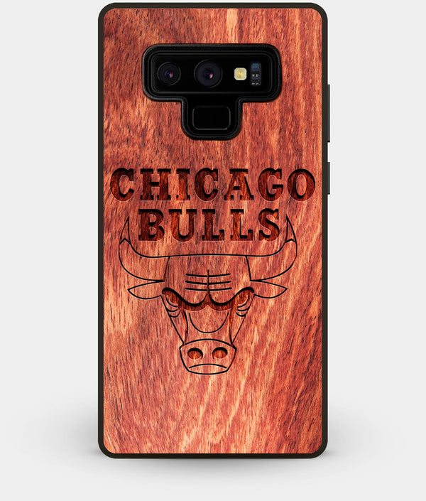 Best Custom Engraved Wood Chicago Bulls Note 9 Case - Engraved In Nature