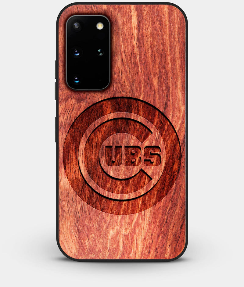 Best Custom Engraved Wood Chicago Cubs Galaxy S20 Plus Case - Engraved In Nature