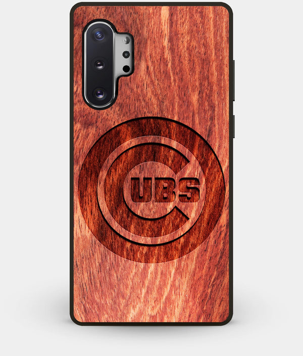 Best Custom Engraved Wood Chicago Cubs Note 10 Plus Case - Engraved In Nature