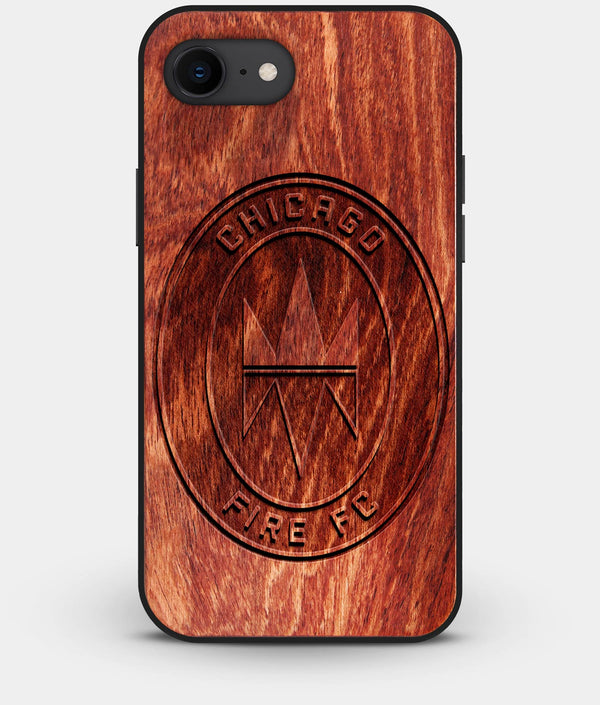 Best Custom Engraved Wood Chicago Fire SC iPhone 7 Case - Engraved In Nature
