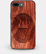 Best Custom Engraved Wood Chicago Fire SC iPhone 8 Plus Case - Engraved In Nature