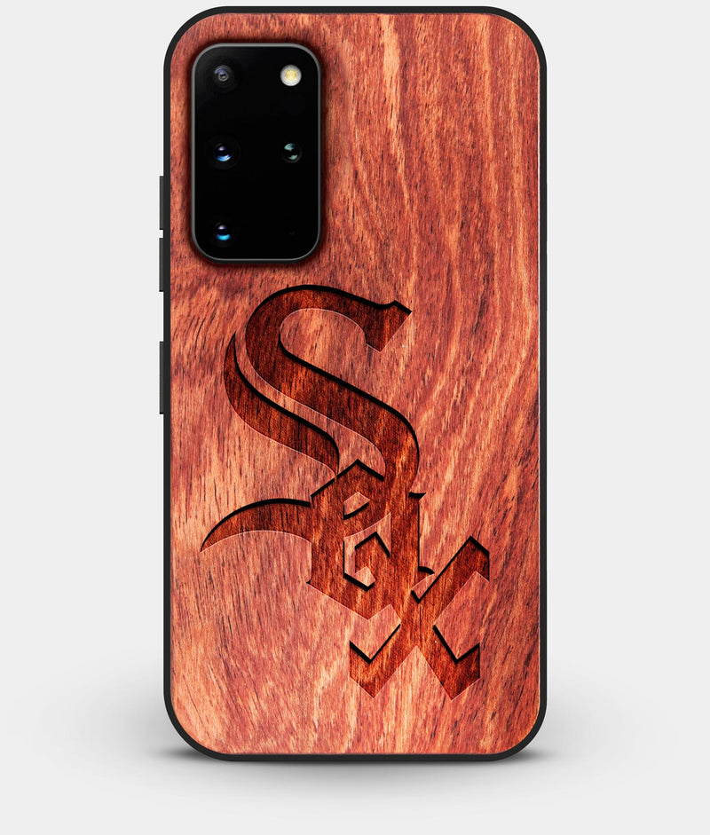 Best Custom Engraved Wood Chicago White Sox Galaxy S20 Plus Case - Engraved In Nature