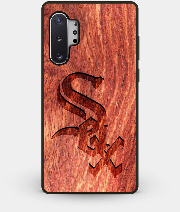 Best Custom Engraved Wood Chicago White Sox Note 10 Plus Case - Engraved In Nature