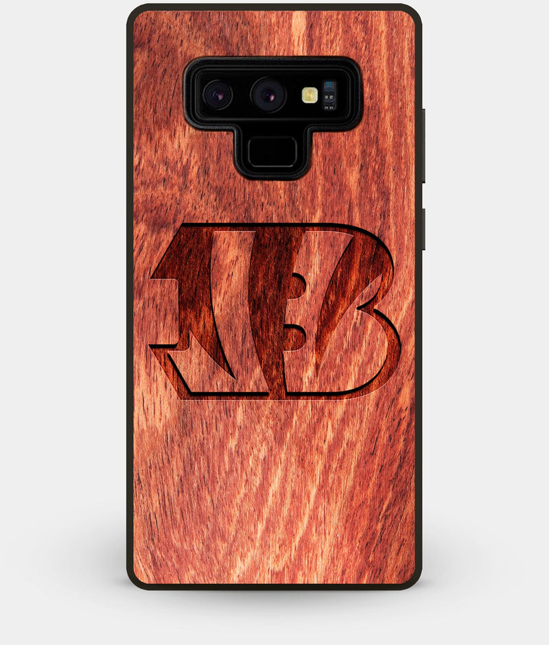 Best Custom Engraved Wood Cincinnati Bengals Note 9 Case - Engraved In Nature