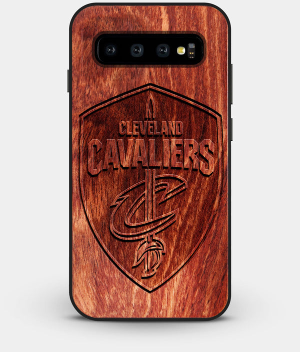 Best Custom Engraved Wood Cleveland Cavaliers Galaxy S10 Case - Engraved In Nature