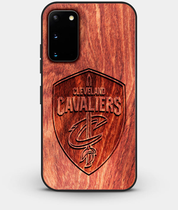 Best Custom Engraved Wood Cleveland Cavaliers Galaxy S20 Case - Engraved In Nature