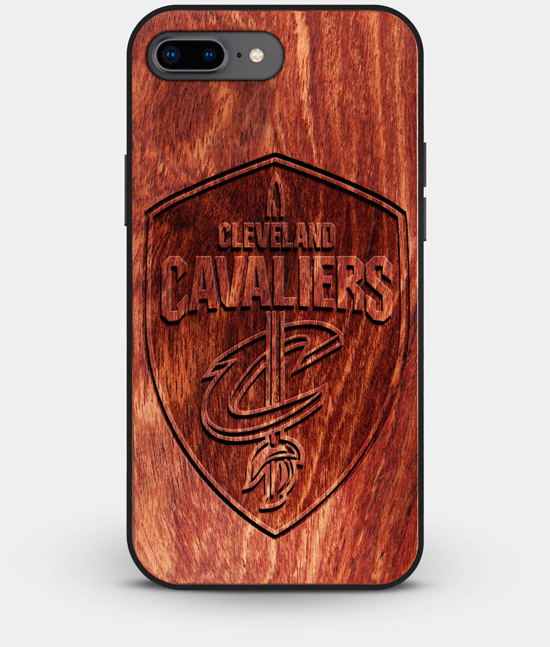 Best Custom Engraved Wood Cleveland Cavaliers iPhone 8 Plus Case - Engraved In Nature