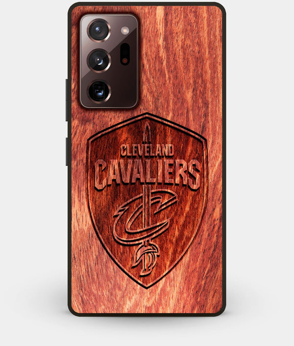 Best Custom Engraved Wood Cleveland Cavaliers Note 20 Ultra Case - Engraved In Nature