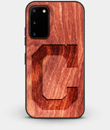 Best Wood Cleveland Indians Galaxy S20 FE Case - Custom Engraved Cover - Engraved In Nature