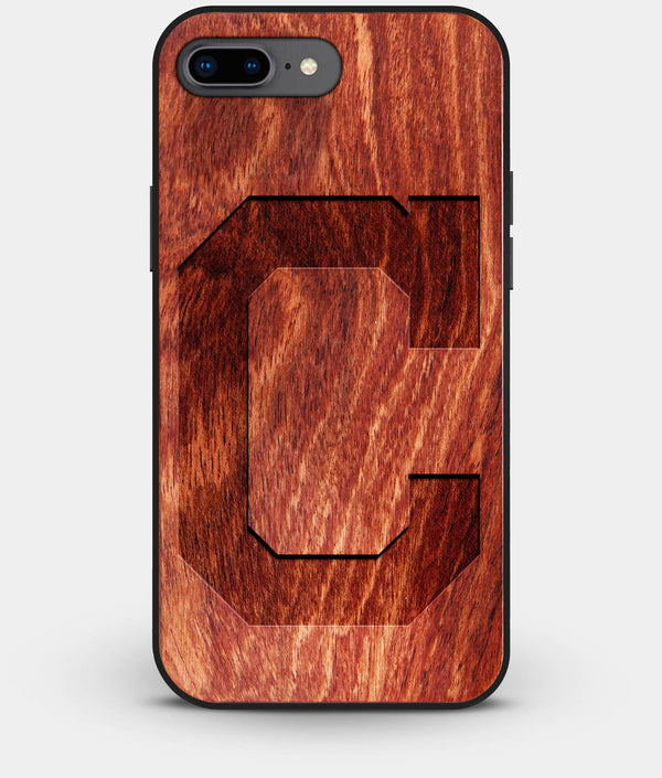 Best Custom Engraved Wood Cleveland Indians iPhone 8 Plus Case - Engraved In Nature