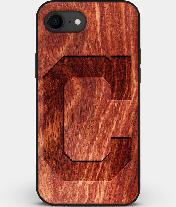 Best Custom Engraved Wood Cleveland Indians iPhone SE Case - Engraved In Nature
