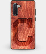 Best Custom Engraved Wood Cleveland Indians Note 10 Case - Engraved In Nature