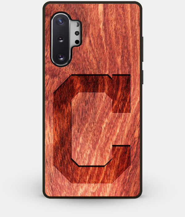 Best Custom Engraved Wood Cleveland Indians Note 10 Plus Case - Engraved In Nature