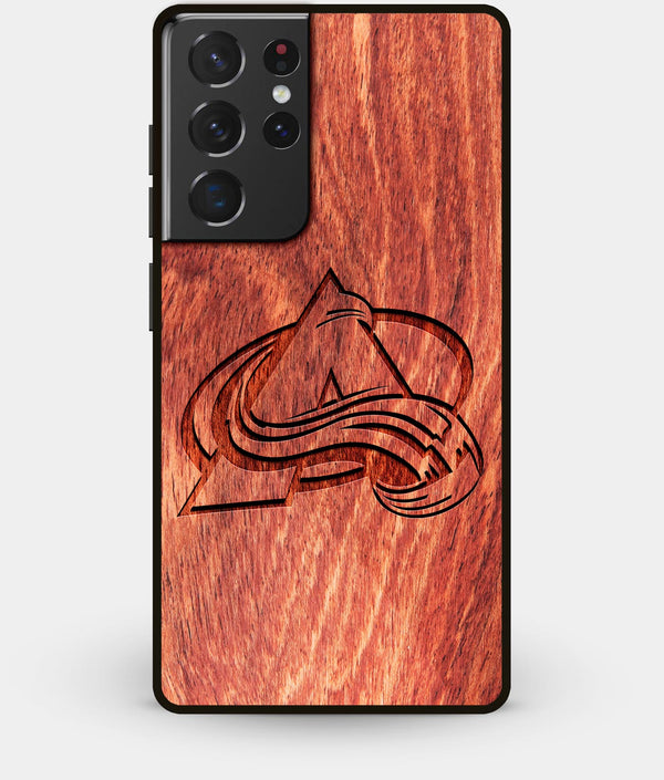 Best Wood Colorado Avalanche Galaxy S21 Ultra Case - Custom Engraved Cover - Engraved In Nature