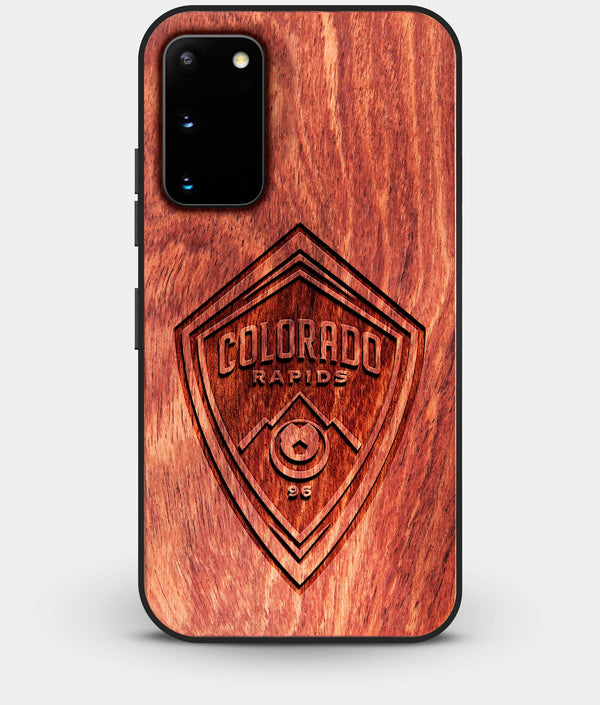 Best Custom Engraved Wood Colorado Rapids Galaxy S20 Case - Engraved In Nature