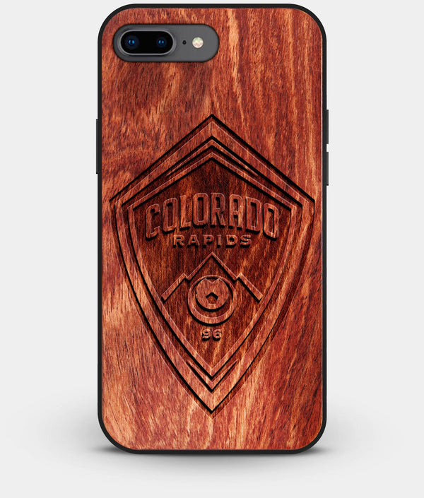 Best Custom Engraved Wood Colorado Rapids iPhone 7 Plus Case - Engraved In Nature