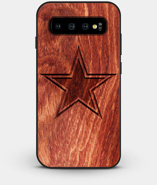 Best Custom Engraved Wood Dallas Cowboys Galaxy S10 Plus Case - Engraved In Nature