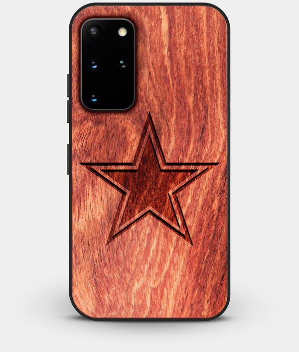 Best Custom Engraved Wood Dallas Cowboys Galaxy S20 Plus Case - Engraved In Nature