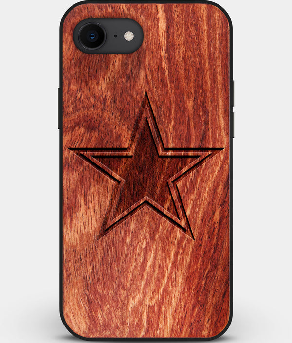 Best Custom Engraved Wood Dallas Cowboys iPhone SE Case - Engraved In Nature