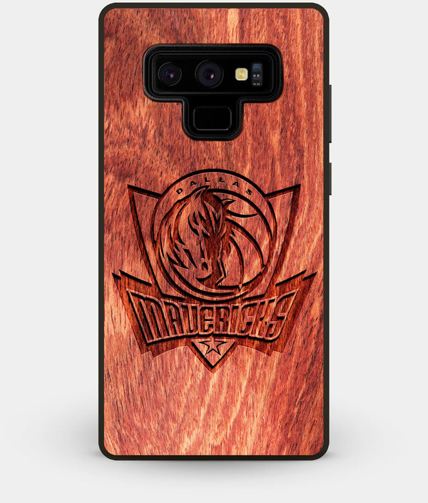 Best Custom Engraved Wood Dallas Mavericks Note 9 Case - Engraved In Nature