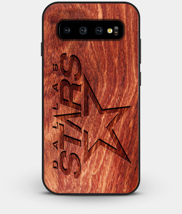 Best Custom Engraved Wood Dallas Stars Galaxy S10 Plus Case - Engraved In Nature