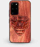 Best Custom Engraved Wood D.C. United Galaxy S20 Plus Case - Engraved In Nature