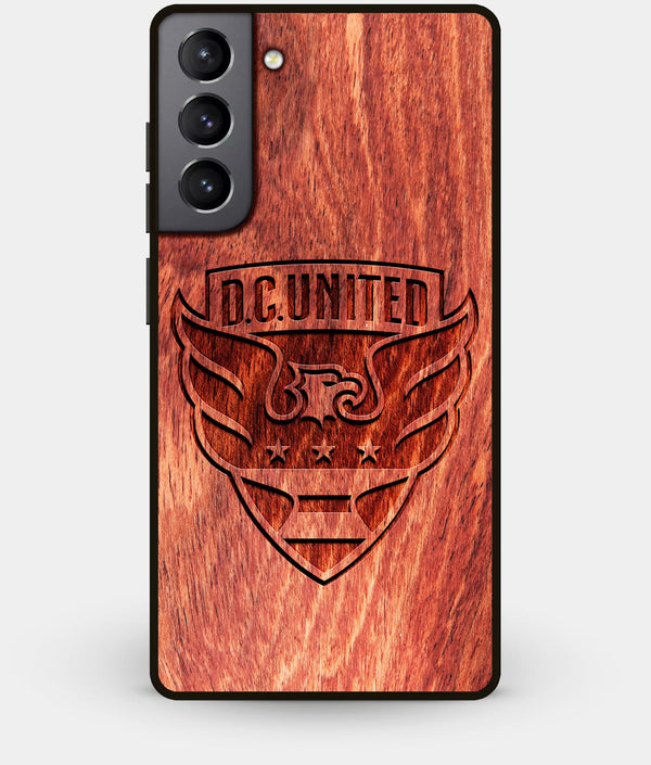 Best Wood D.C. United Galaxy S21 Plus Case - Custom Engraved Cover - Engraved In Nature
