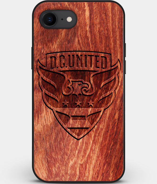 Best Custom Engraved Wood D.C. United iPhone SE Case - Engraved In Nature