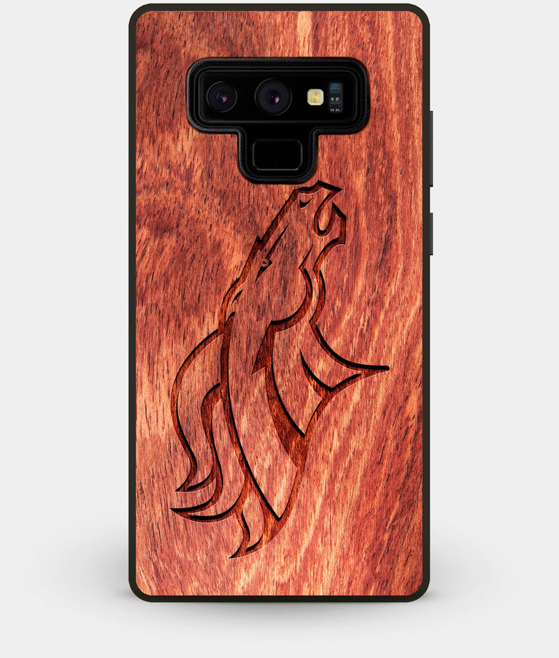 Best Custom Engraved Wood Denver Broncos Note 9 Case - Engraved In Nature