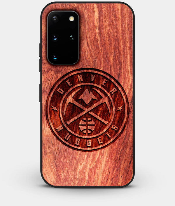 Best Custom Engraved Wood Denver Nuggets Galaxy S20 Plus Case - Engraved In Nature