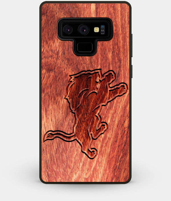 Best Custom Engraved Wood Detroit Lions Note 9 Case - Engraved In Nature