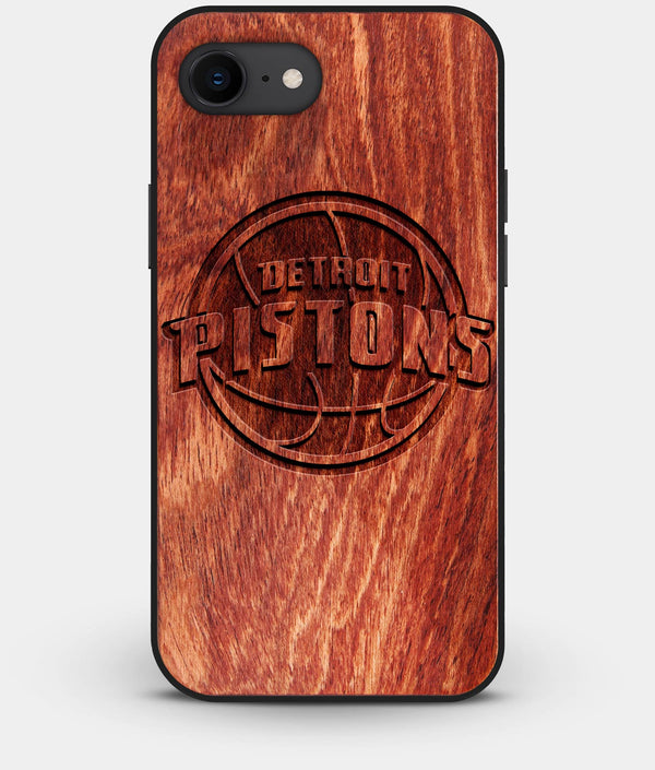 Best Custom Engraved Wood Detroit Pistons iPhone 7 Case - Engraved In Nature