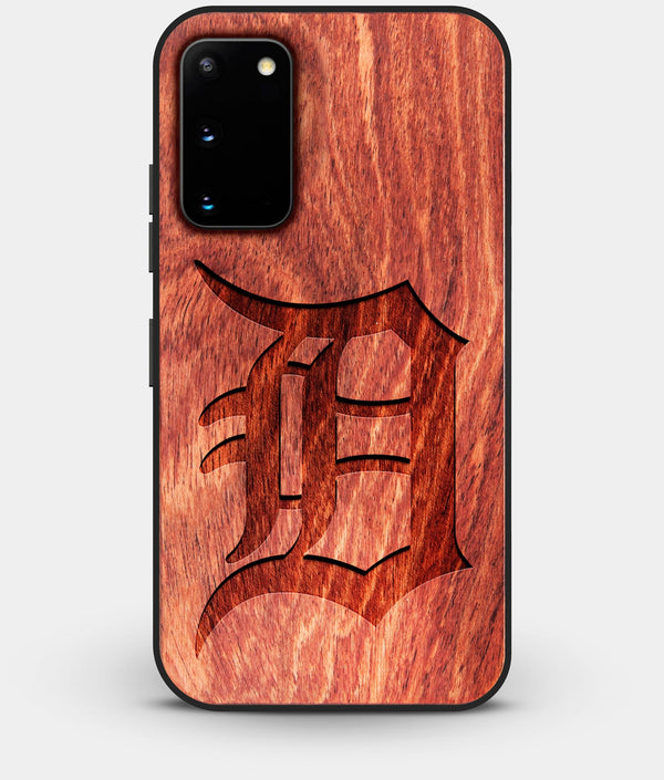 Best Wood Detroit Tigers Galaxy S20 FE Case - Custom Engraved Cover - Engraved In Nature