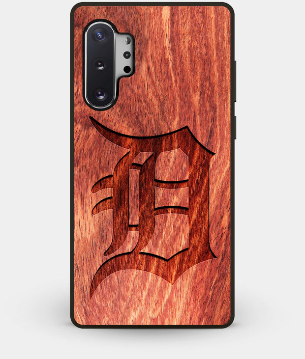 Best Custom Engraved Wood Detroit Tigers Note 10 Plus Case - Engraved In Nature