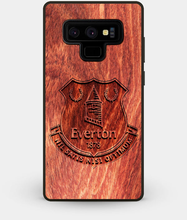 Best Custom Engraved Wood Everton F.C. Note 9 Case - Engraved In Nature