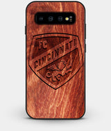 Best Custom Engraved Wood FC Cincinnati Galaxy S10 Plus Case - Engraved In Nature
