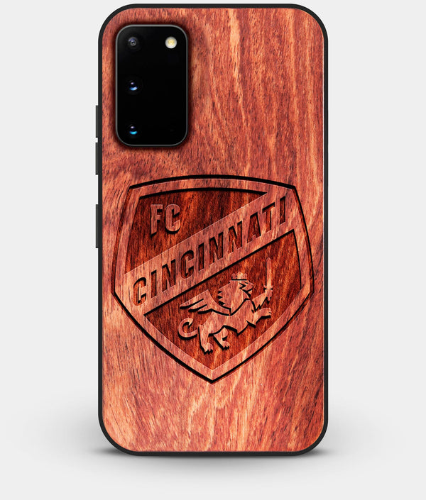 Best Custom Engraved Wood FC Cincinnati Galaxy S20 Case - Engraved In Nature