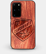 Best Custom Engraved Wood FC Cincinnati Galaxy S20 Plus Case - Engraved In Nature