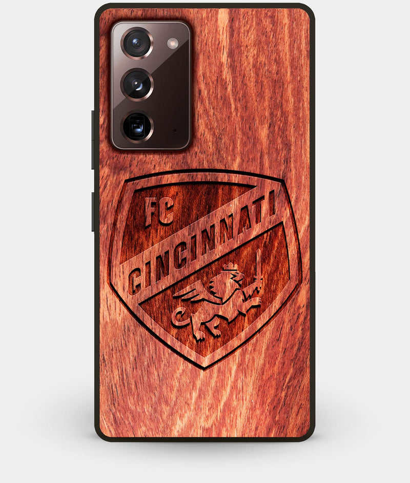 Best Custom Engraved Wood FC Cincinnati Note 20 Case - Engraved In Nature