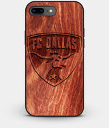Best Custom Engraved Wood FC Dallas iPhone 8 Plus Case - Engraved In Nature